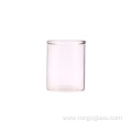 Glass Round Candle Pillar Candle Holder